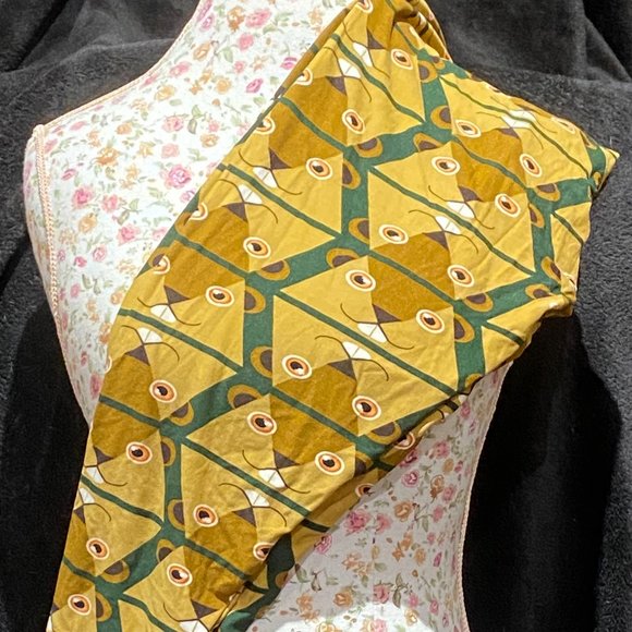 Squirrel Groundhog Green Brown Animal Print TC Lularoe Leggings Brand New 12-20 - Picture 1 of 3